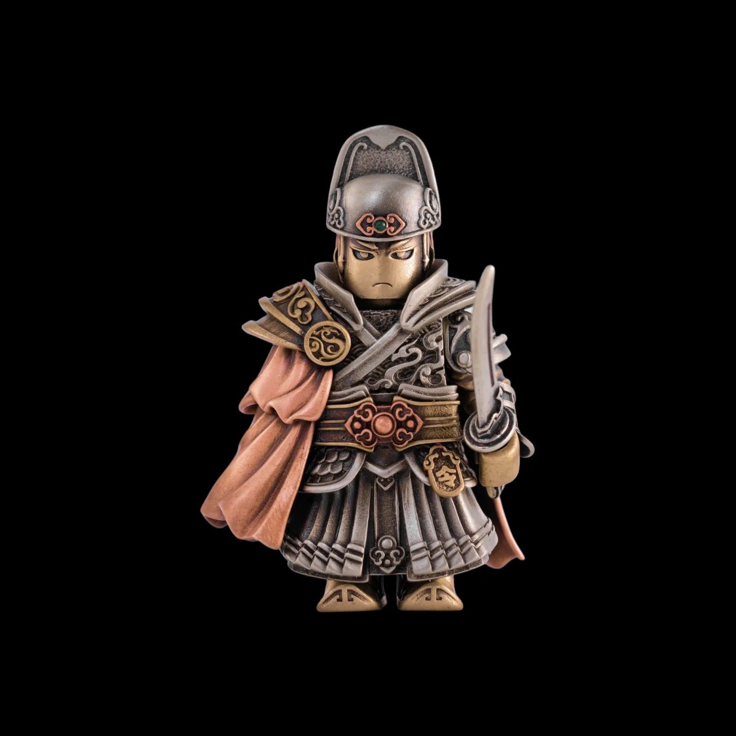 🎁TikTok Last Day Sale - 70% OFF🔥Desktop Warrior Detachable Copper Crusader Figurine
