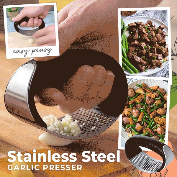 Last Day Promotion 48% OFF - Stainless Steel Garlic Presser(Buy 2 Get 1 Free Now)