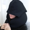 (SUMMER SALE)Microbeads Hoodie Travel Neck Pillow-Buy 2 Free Shipping