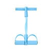 21 Fitness Resistance Bands-4 Tube Pedal Ankle Puller