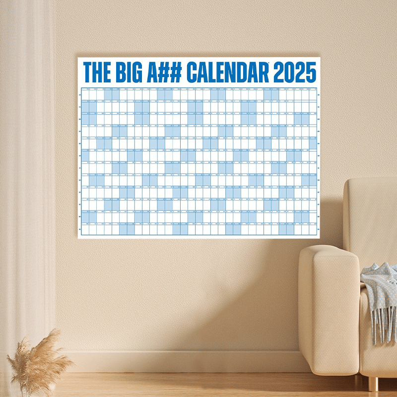 🎁Last Day Promotion 49% OFF🔥The Big A## Calendar 2025