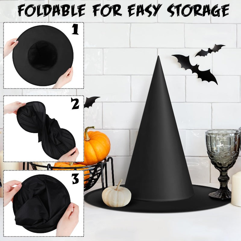 💥LAST DAY SALE 50% OFF💥Hanging Witch Hat & Bat Set