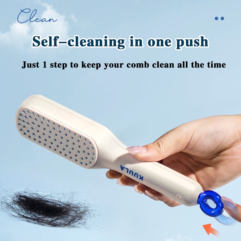 🔥Last Day Sale - 50% OFF🎁One-pull Clean Massage Comb