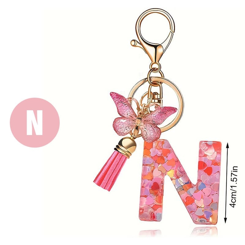 💥Special Offer - 🌼Initial Letter Keychains🦋