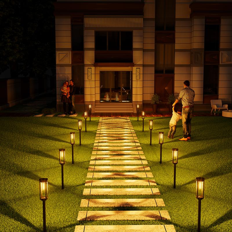 💥LAST DAY SALE 50% OFF💥Solar Pathway Lights⚡BUY 3 GET 1 FREE