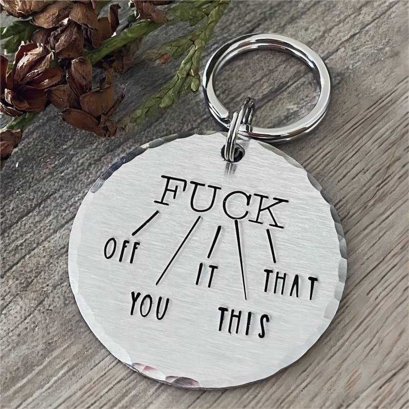 💖Funny Engraved Keychain-A Special Gift For Your Love