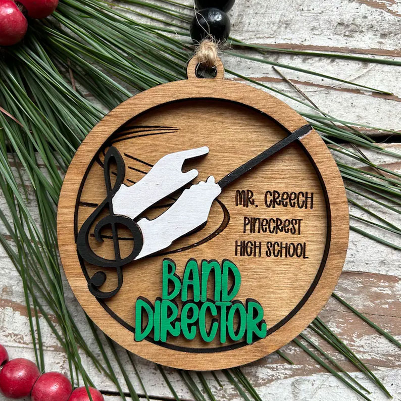 🎁Personalized Band Christmas Tree Ornament🔥Buy 3 Get 1 Free