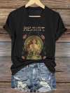 Women's Resist Printed Short-Sleeved T-Shirt