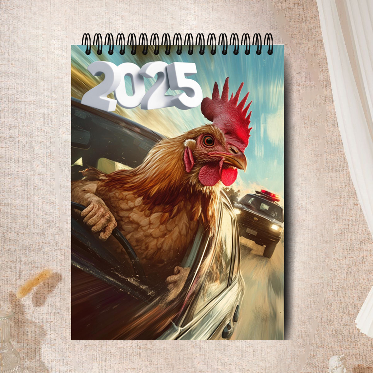 📅2025 Funny Chicken Calendar🐔