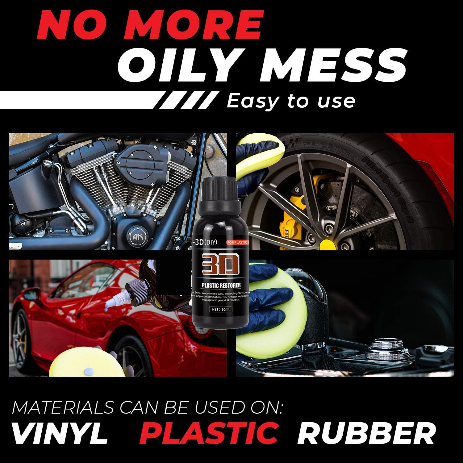 🔥Buy 3 Get 2 Free & Free Shipping🔥9H NANO Car Plastic Plating Refurbishing Agent