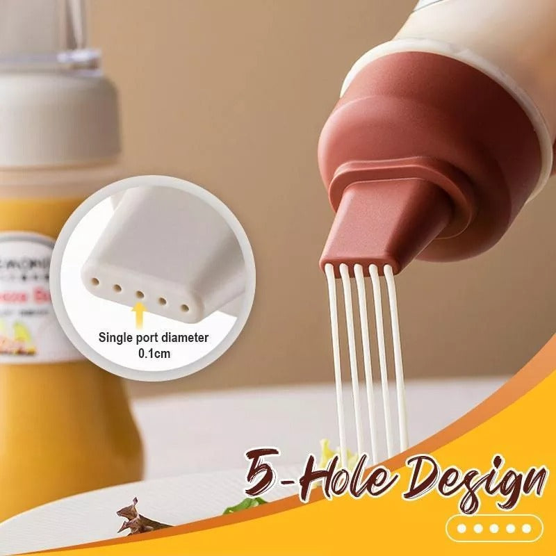 (Christmas Hot Sale- 48% OFF) Condiment Porous Squeeze Bottlest- Buy 4 Free Shipping