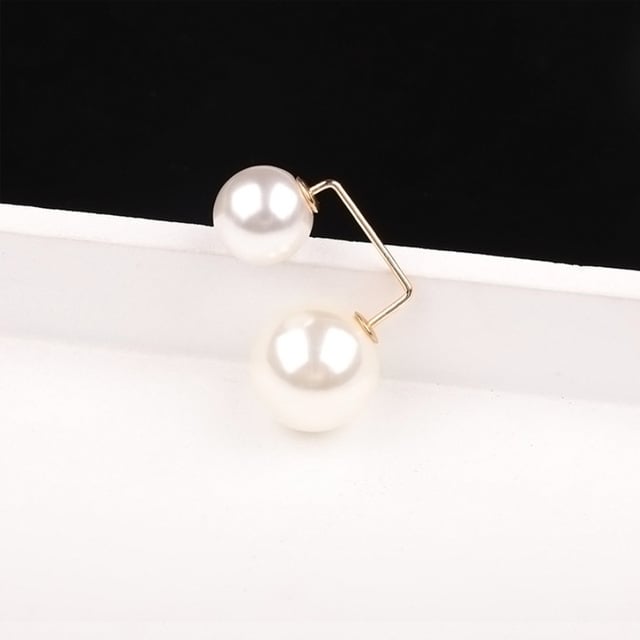 (🎄CHRISTMAS EARLY SALE-48% OFF) Fashion Clothes Double Pearl Pins(BUY 4 GET FREE SHIPPING)