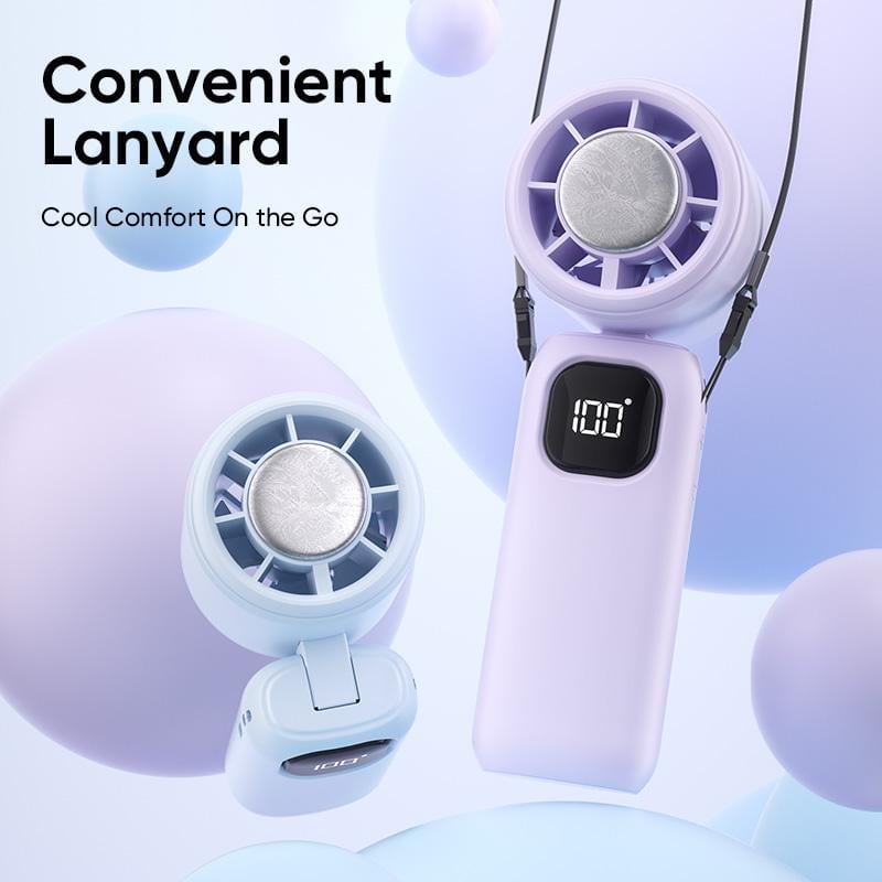 🎁TikTok Last Day Sale - 70% OFF🎉Magic Cool™  3 in 1 Mini Handheld Cooling Fan