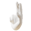 Realistic Finger Flapping Clitoris G Spot Vibrator