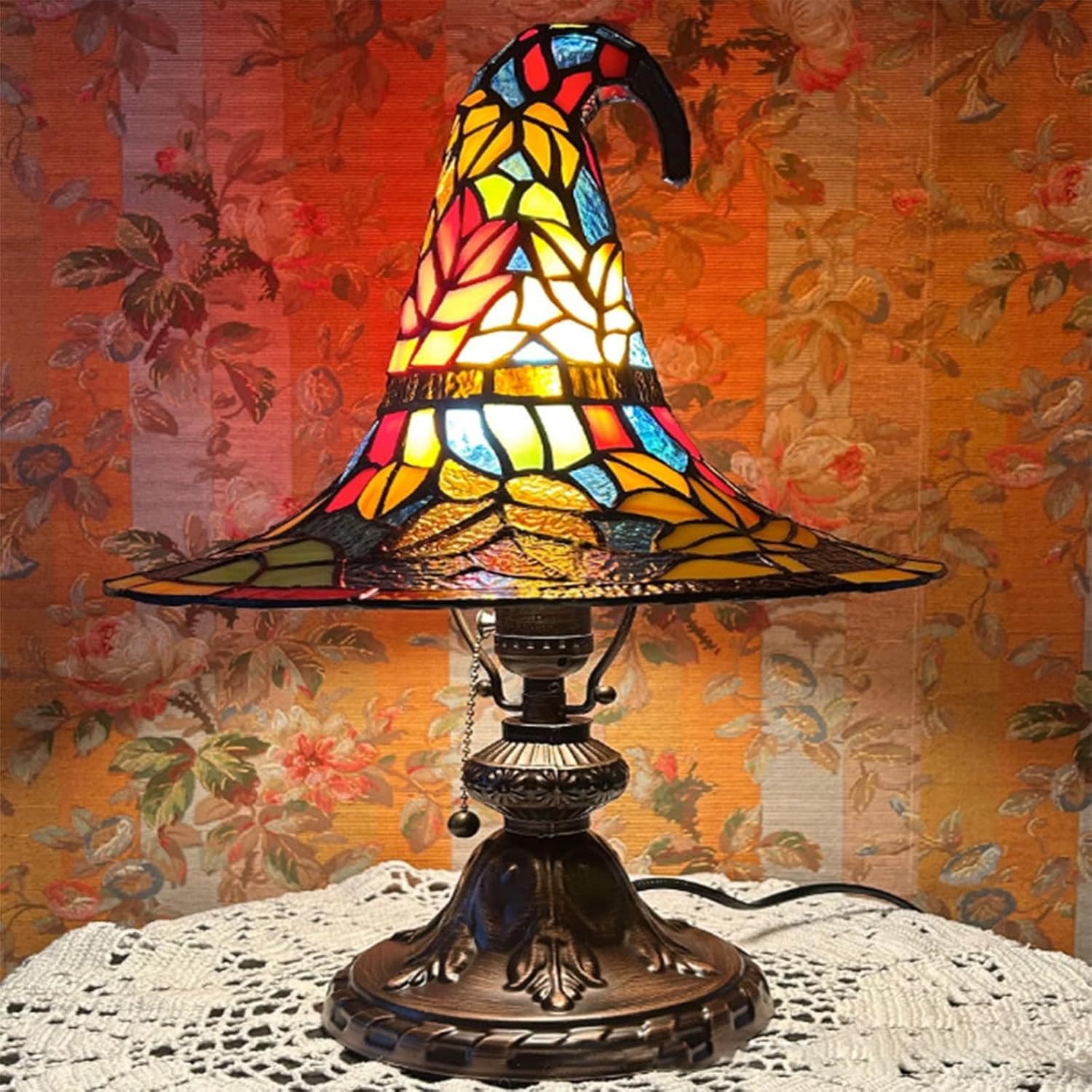 🎃2025 Halloween Sale 49% OFF🧙‍♀️🔮Witch Hat Lamps🌟