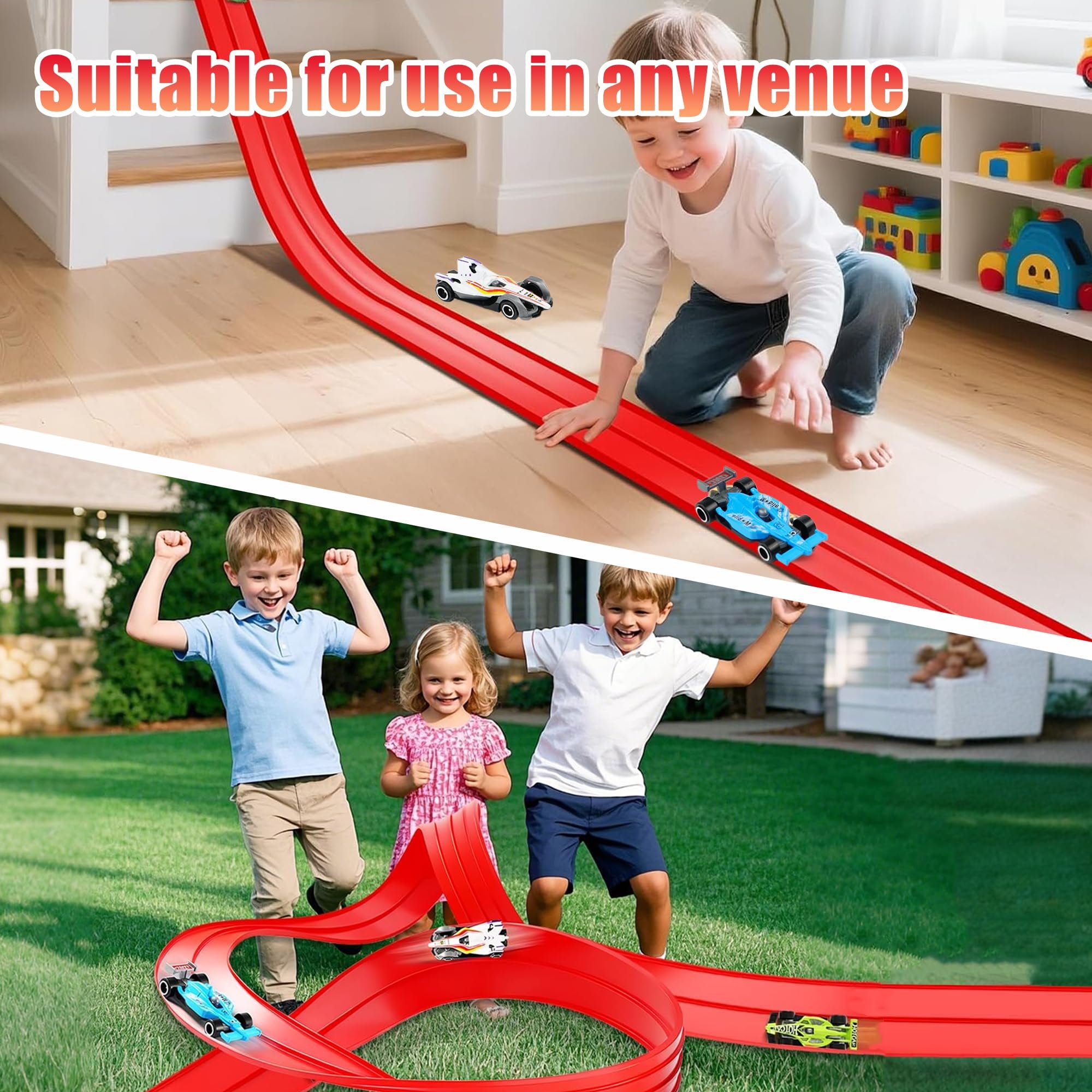 💥LAST DAY SALE 50% OFF💥DIY Flexible Racing Track Toy⚡BUY 2 FREE SHIPPING