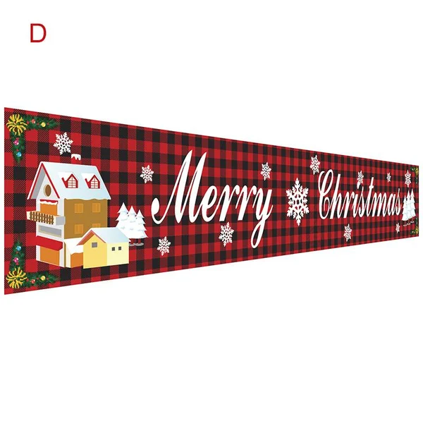 (🎁EARLY CHRISTMAS SALE - 50% OFF) 🎄Christmas Outdoor Banner Flag Pulling, Buy 2 Free Shipping Only Today
