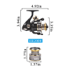 🔥Last Day 49% OFF-Fishing Reel-Metal Alloy Gear Disc Fishing Reel🐟