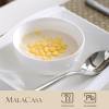 MALACASA 26 oz Porcelain Soup Bowls, 6