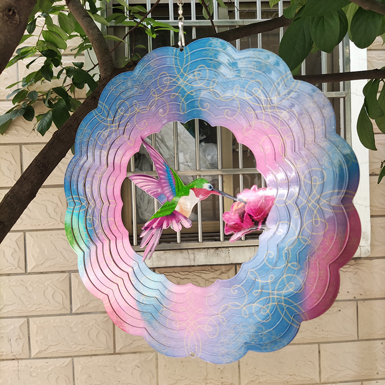 🔥Heißer Verkauf 49% Rabatt🎄3D Bunte Wind Spinning Mandala