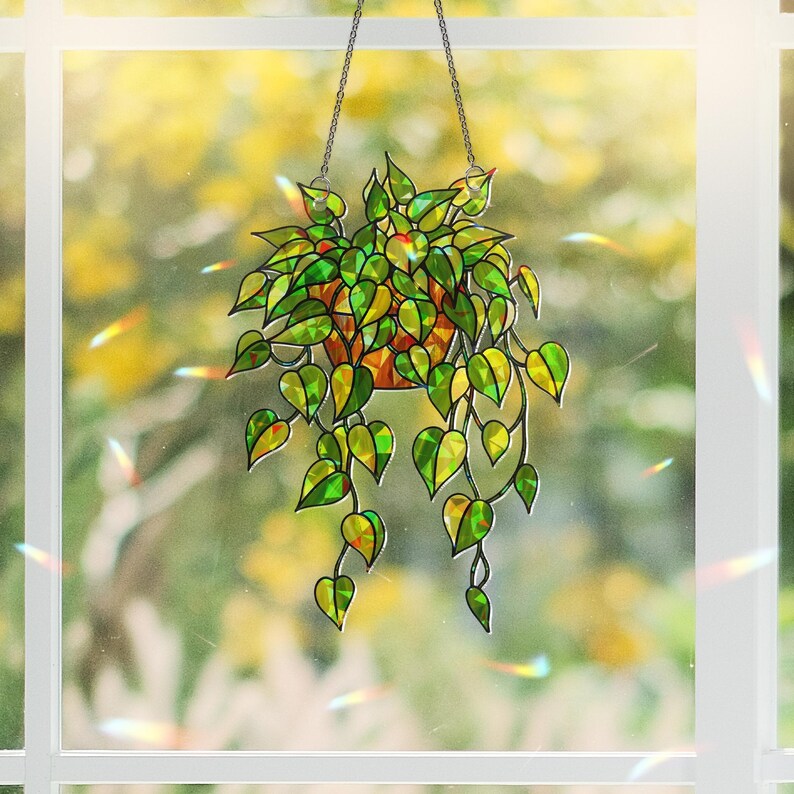 🍁Fall Harvest Sale: 60% OFF! String of Turtles Suncatcher: Greenery Window Decor