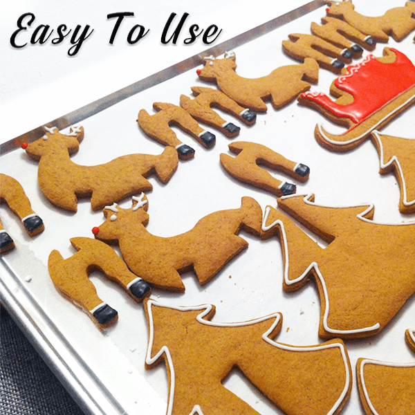 3D Christmas Cookie Cutter Set(BUY 2 FREE SHIPPING NOW)