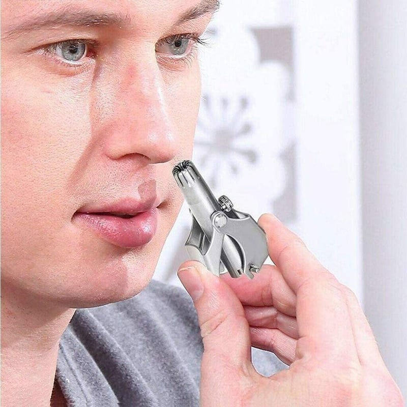 🔥Last day 50% OFF-Washable Stainless Steel Nose Ear Hair Trimmer（🔥Buy 3 Get 2 Free & Free Shipping）