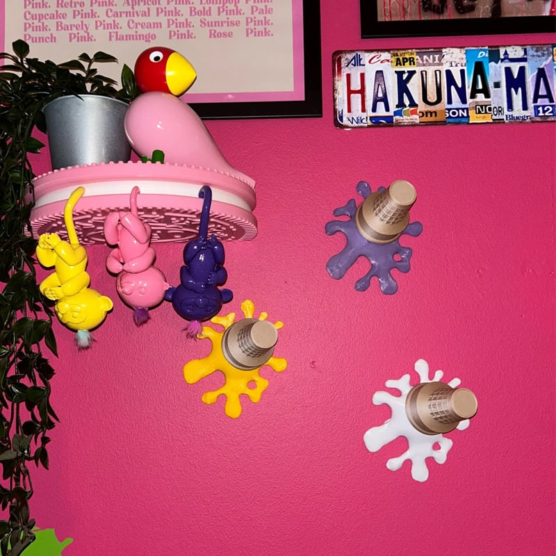 🔥🔥🔥 50% OFF🔥🔥🔥 Melted Ice cream Wall Art | Unique Fun Decor for Home, Kids Room and Office