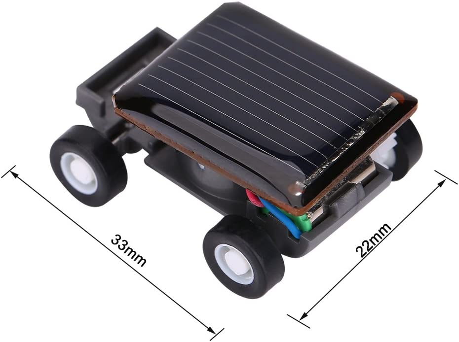 (🎄Early Christmas Sale - 49% OFF) World's Smallest Solar Powered Car Toy - Buy 3 Get 1 Free Now!