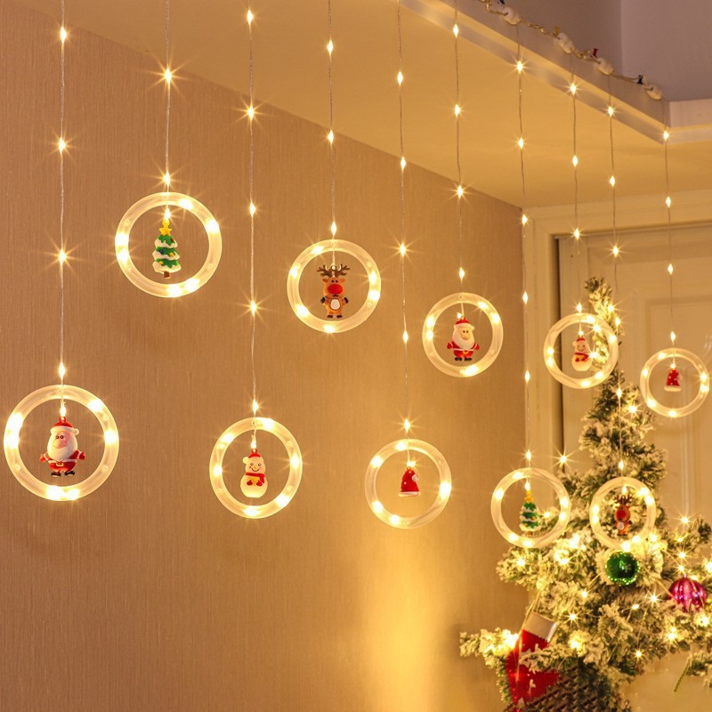 💥LAST DAY SALE 50% OFF💥Festive Cascade Christmas LED String Light⚡BUY 2 FREE SHIPPING⚡