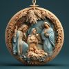 (🌲Early Christmas Sale- 50% OFF) Nativity Christmas ornament