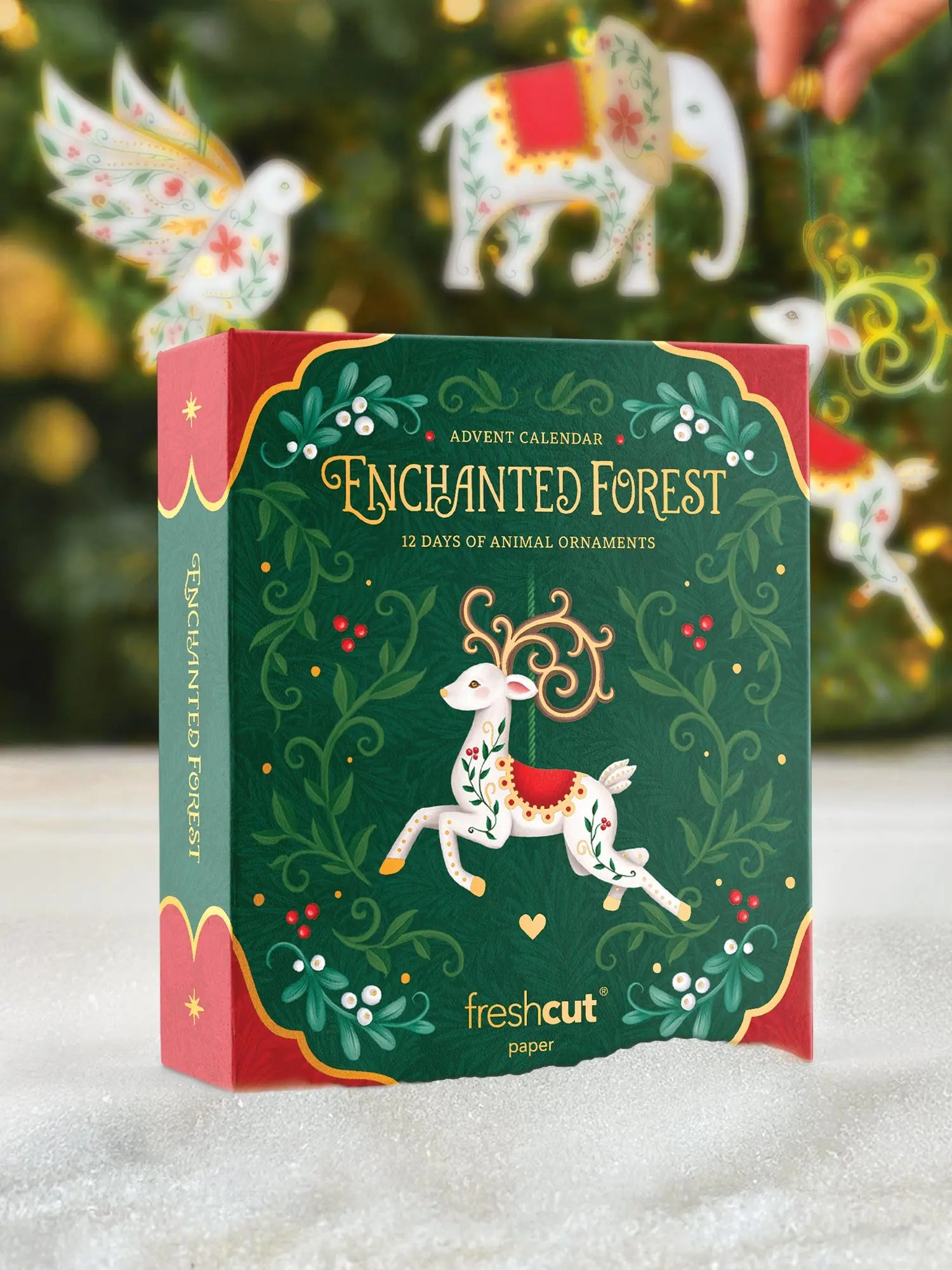 🔥Last Day Promotion 50% OFF🔥12 Days of Enchanted Forest Ornaments Advent Calendar