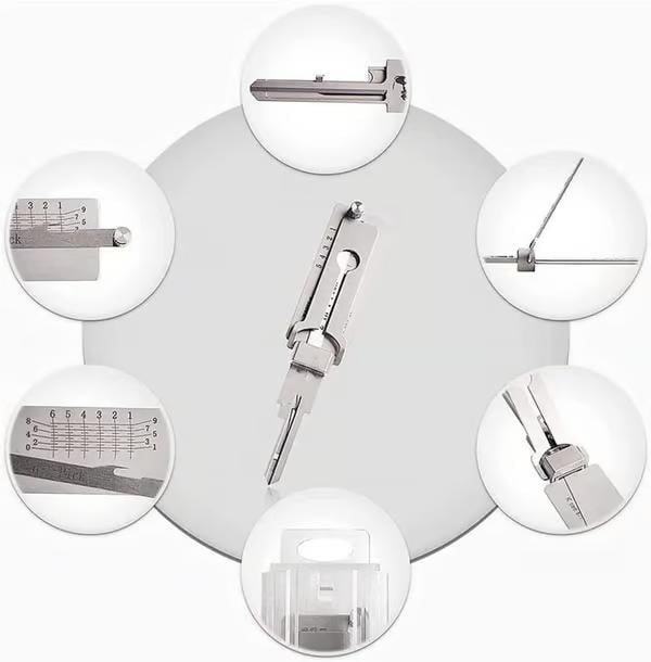 Stainless Steel Master Key Decoder