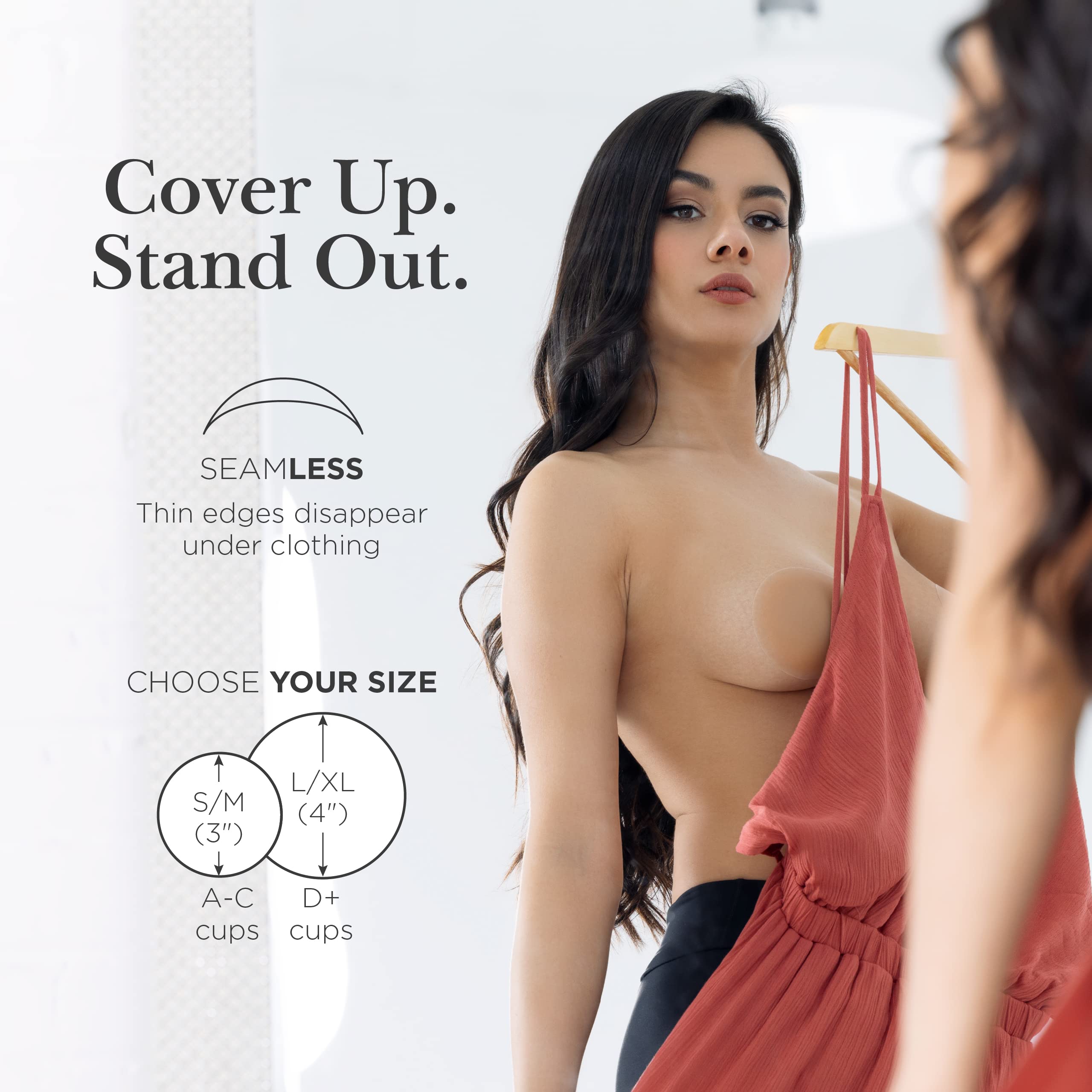 Go Braless! Seamless Cover Ultra Thin Invisible Bra