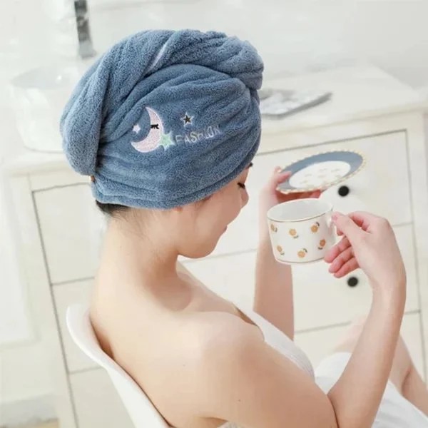 (🔥HOT SALE - 49% OFF) Magic Instant Dry Hair Towel, Buy 2 Get 1 Free
