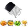 (New Year Promotion- SAVE 50%OFF)Stainless Steel Crinkle Chopper--Buy More Save More