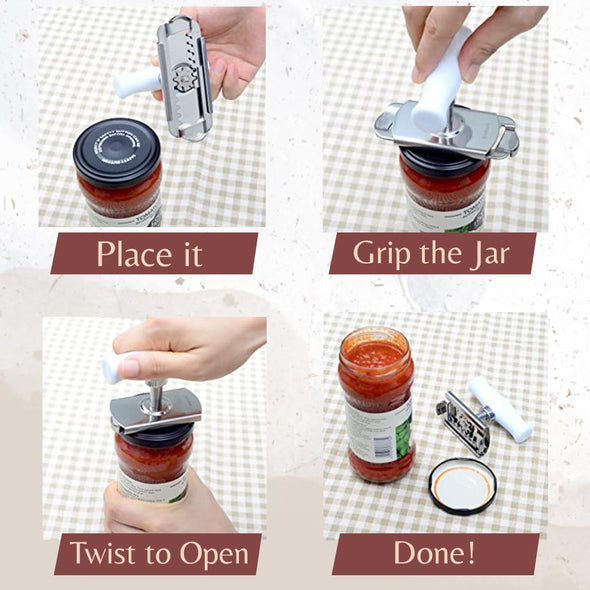 (🔥Last Day Promotion- SAVE 48% OFF) Adjustable Grip Jar Opener (BUY 2 GET 1 FREE NOW)