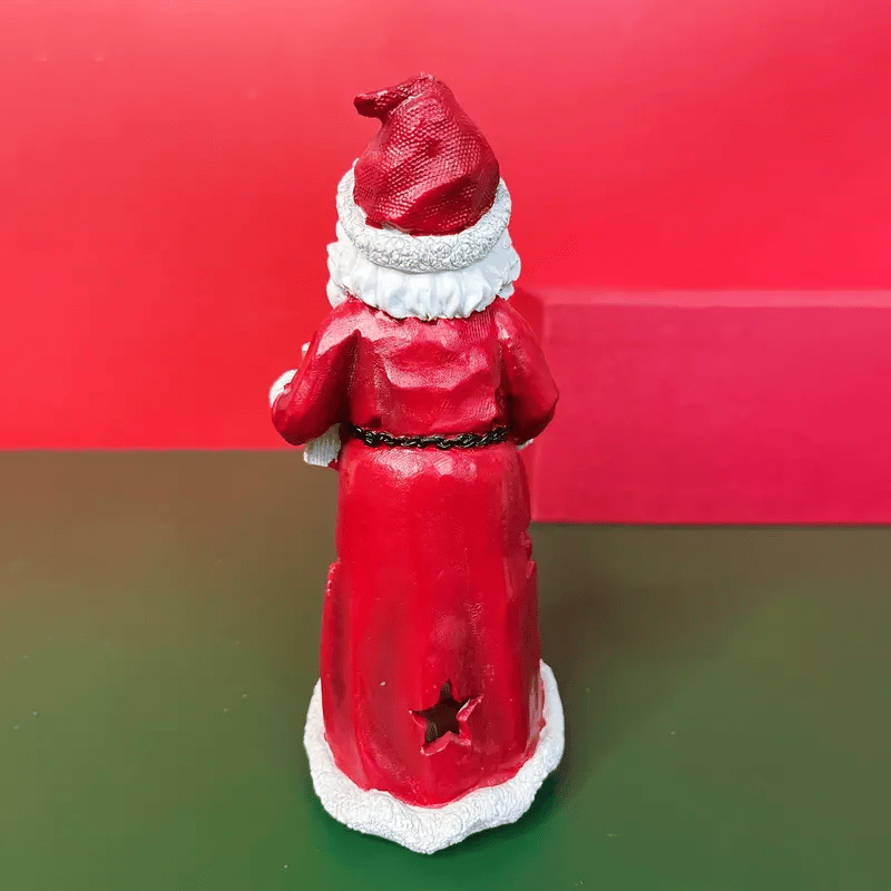 🎄Early Christmas Sale 49% OFF🎅Handmade Resin Santa Claus Figurines With Lighting
