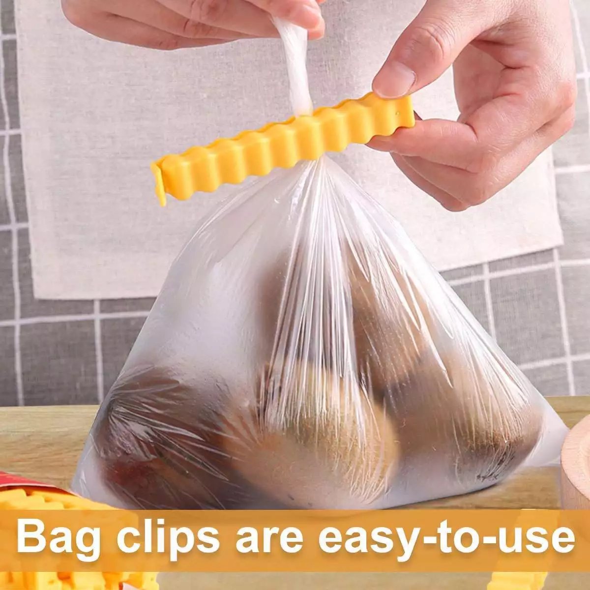 🔥Last Day Promotion 70% OFF🔥Fridge Magnetic Food Bag Clips⚡️Buy 2 Get 1 Free