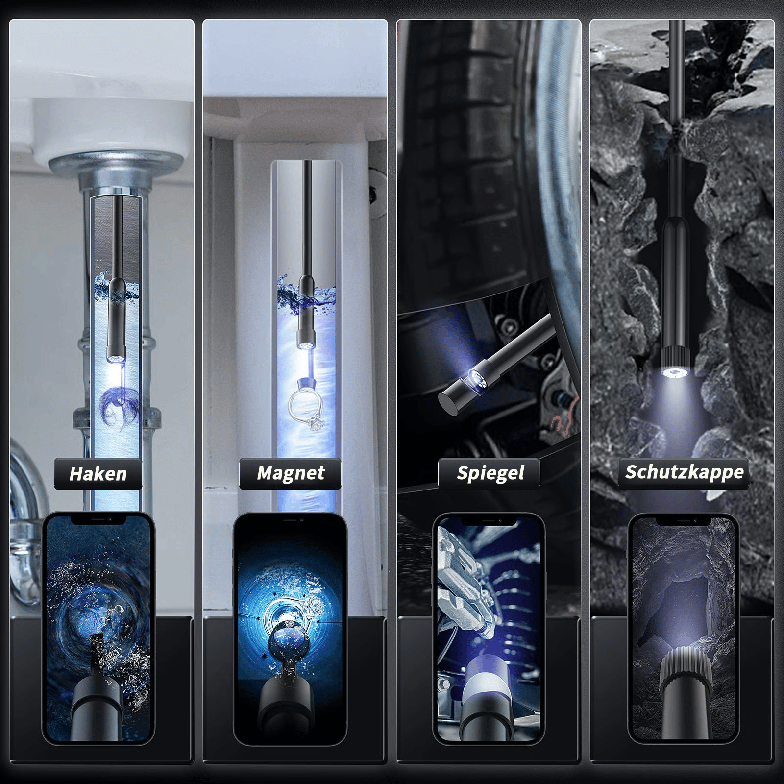🔥Letzter Tag 49% Rabatt🔎Plug&Play Endoskopkamera(1920*1440P)