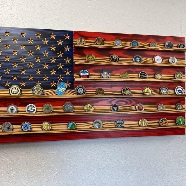 🔥Challenge Coin Display Rack Holder - BUY 2 FREE SHIPPING