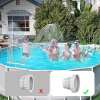 ✨Letzter Tag 49 % Rabat🔥Solar-Poolbrunnen mit Doppelbogenbeleuchtung