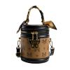 🎁LAST DAY 45% OFF🎁MISA-2023 New High-end Texture Fortune Cylindrical Bag Light Luxury Retro Print Shoulder Bag Crossbody Bag