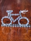 Upcycled Bike Chain 3D Bike Sculpture