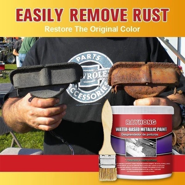 🔥(HOT SALE - 50% OFF) Water-based Metal Rust Remover