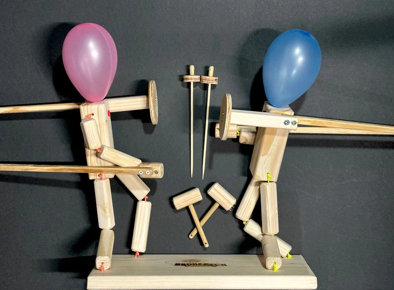 💥Handcrafted Bamboo Balloon Battle Toys - BUY 2 FREE SHIPPING