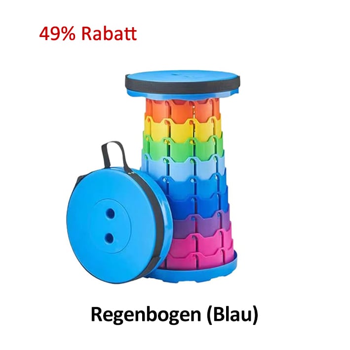 🔥Robusten, zusammenklappbaren, tragbaren Hocker
