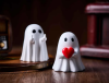 👻100% Handmade Funny Rude Ghost Figurine（𝐒𝐦𝐢𝐭𝐡 𝐇𝐚𝐧𝐝𝐦𝐚𝐝𝐞®）