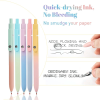🎁TikTok Last Day Sale - 70% OFF🎉5Pcs Rainbow Minimalist Press Type Quick Drying Carbon Gel Pens Set