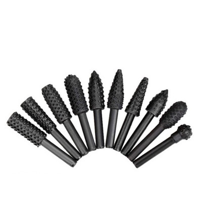 10PCS High Quality Grinding Bits Set